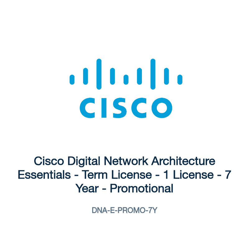 DNA-E-PROMO-7Y: Cisco Digital Network Architecture Essentials