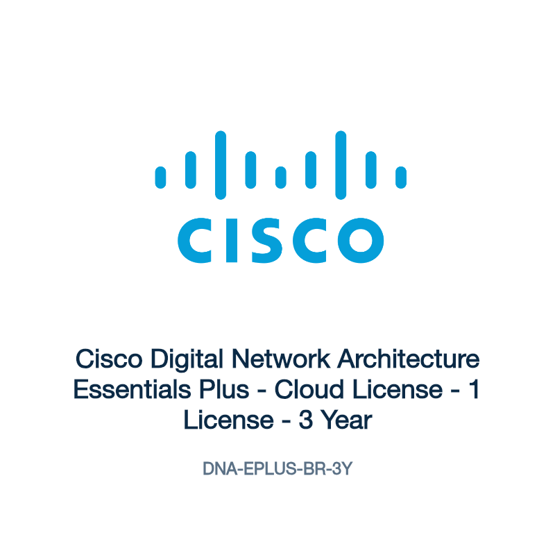 DNA-EPLUS-BR-3Y: Cisco Digital Network Architecture Essentials Plus