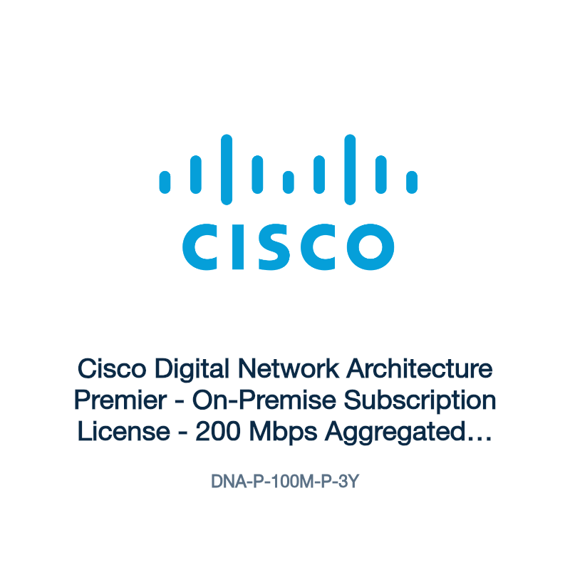 DNA-P-100M-P-3Y: Cisco Digital Network Architecture Premier