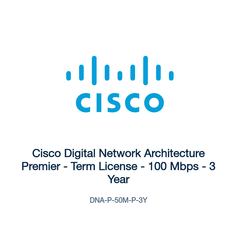 DNA-P-50M-P-3Y: Cisco Digital Network Architecture Premier