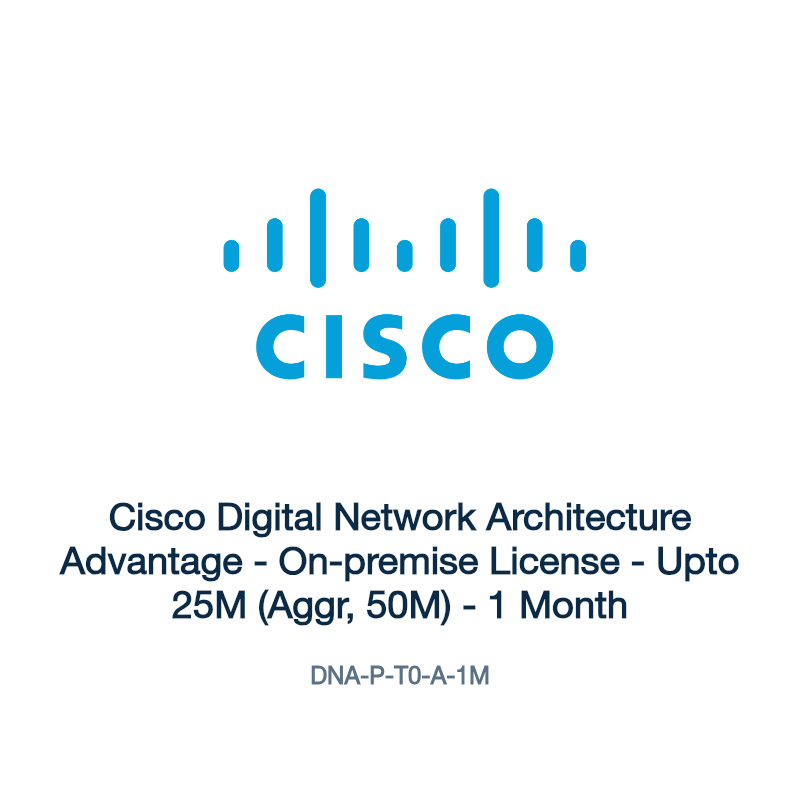 DNA-P-T0-A-1M: Cisco Digital Network Architecture Advantage