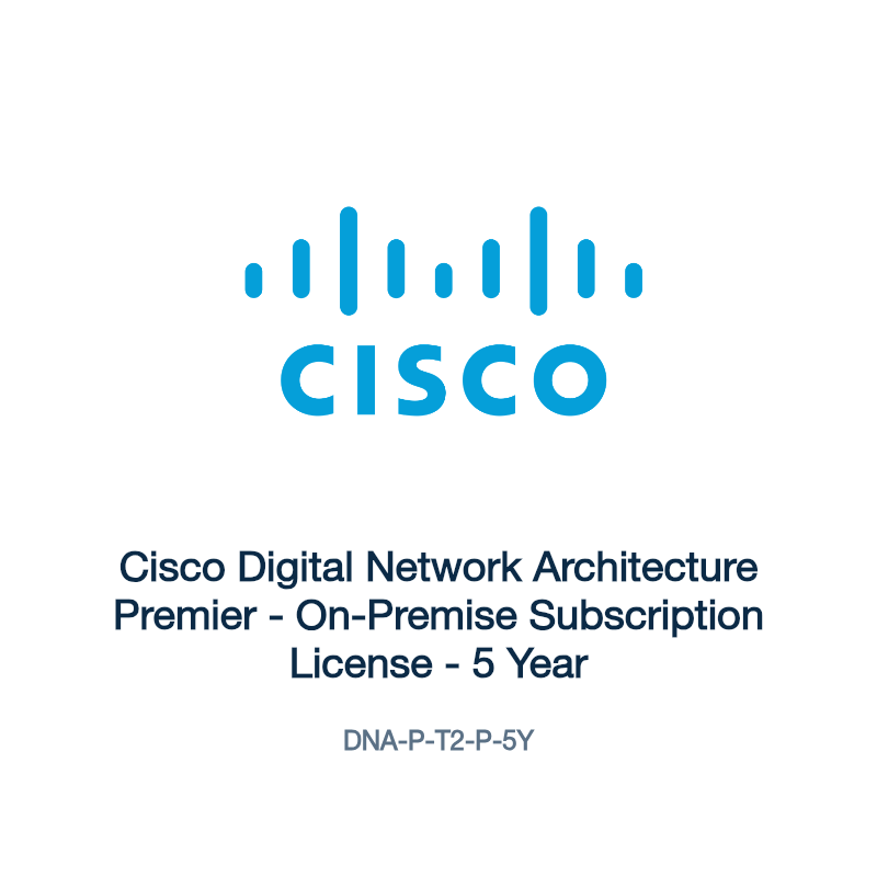 DNA-P-T2-P-5Y: Cisco Digital Network Architecture Premier