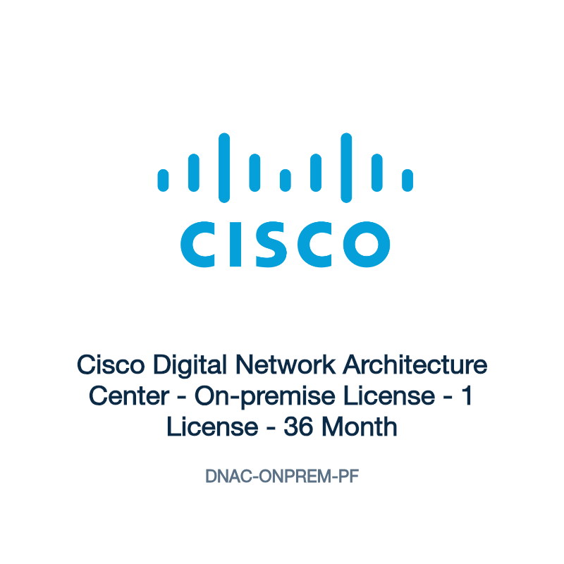 DNAC-ONPREM-PF: Cisco Digital Network Architecture Center