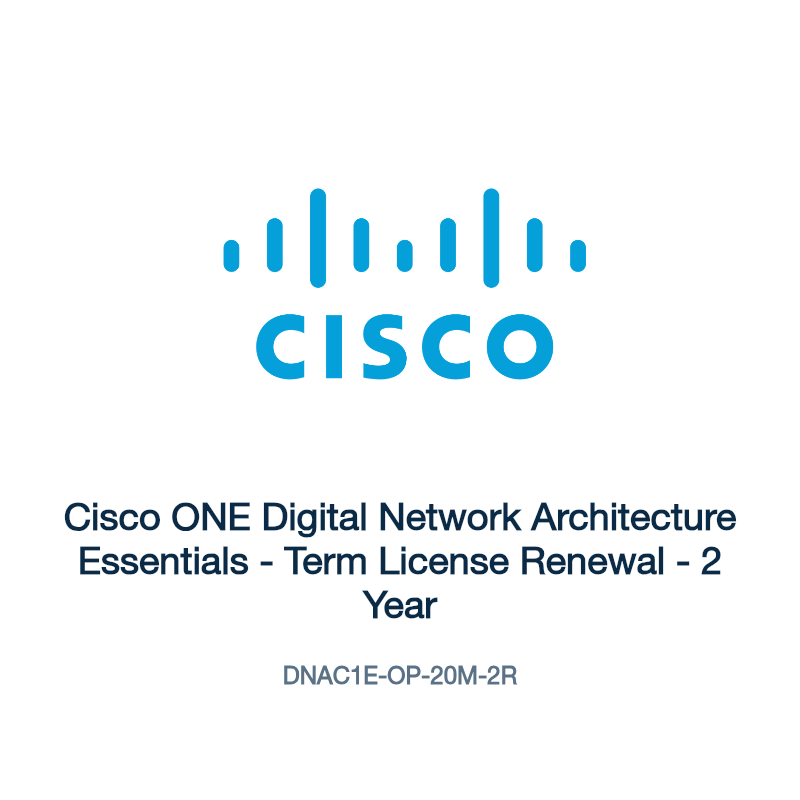 DNAC1E-OP-20M-2R: Cisco ONE Digital Network Architecture Essentials