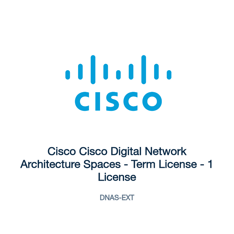 DNAS-EXT: Cisco Cisco Digital Network Architecture Spaces