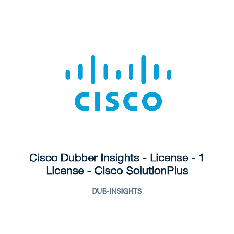 DUB-INSIGHTS: Cisco Dubber Insights