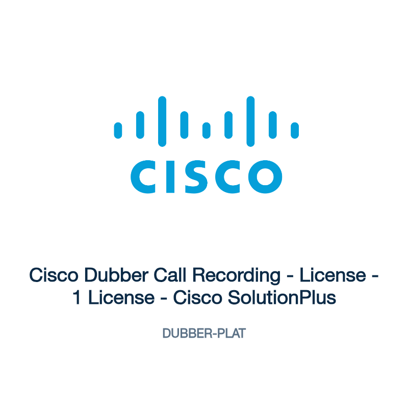 DUBBER-PLAT: Cisco Dubber Call Recording