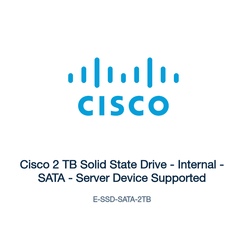 E-SSD-SATA-2TB: Cisco 2 TB Solid State Drive