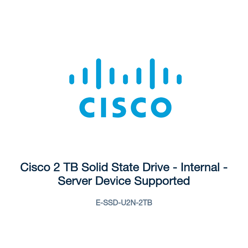 E-SSD-U2N-2TB: Cisco 2 TB Solid State Drive