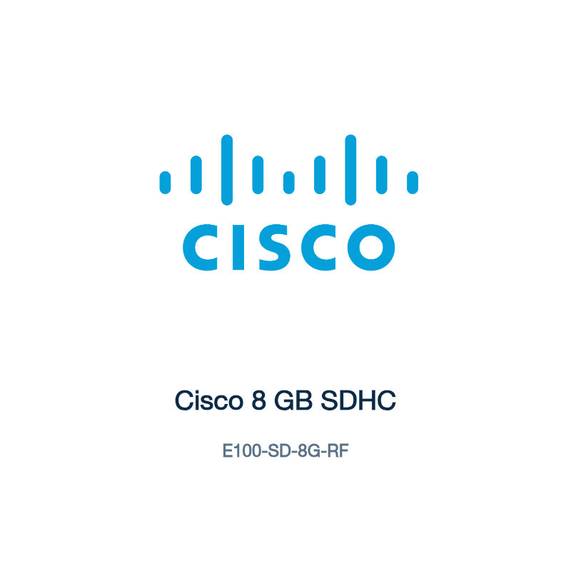 E100-SD-8G-RF: Cisco 8 GB SDHC