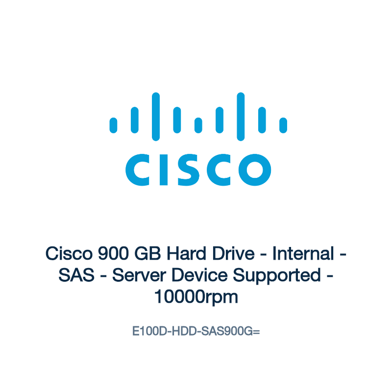 E100D-HDD-SAS900G=: Cisco 900 GB Hard Drive