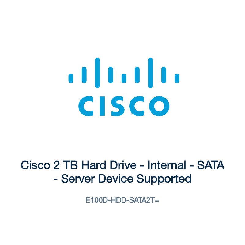 E100D-HDD-SATA2T=: Cisco 2 TB Hard Drive