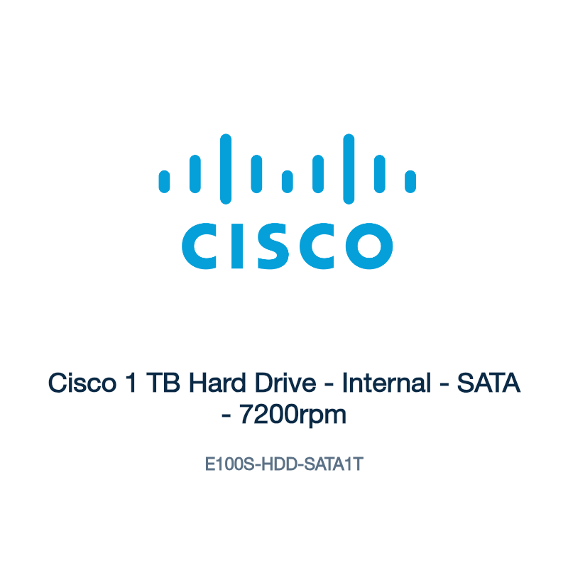 E100S-HDD-SATA1T: Cisco 1 TB Hard Drive