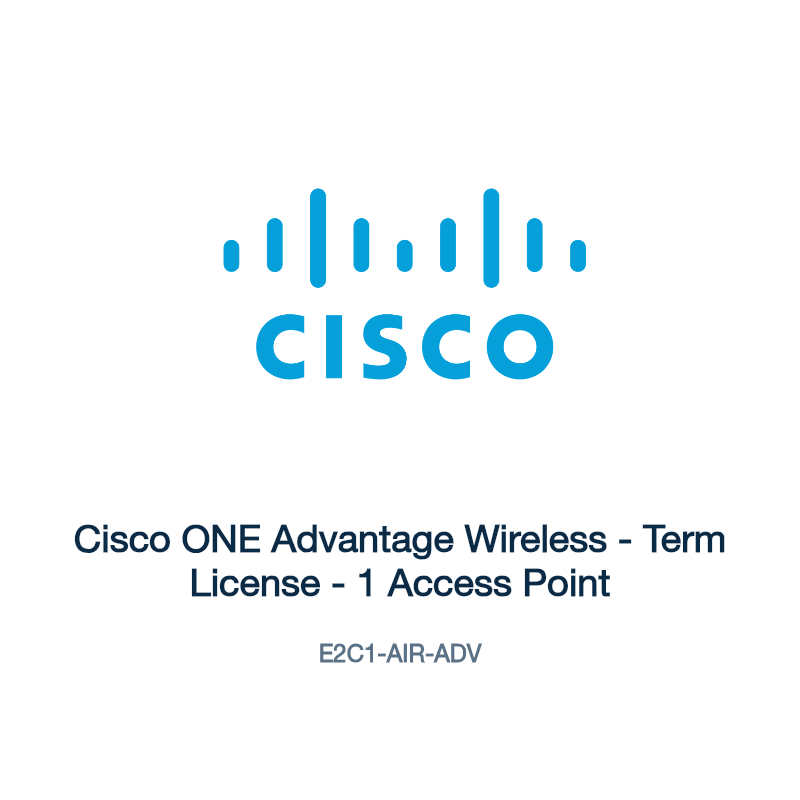 E2C1-AIR-ADV: Cisco ONE Advantage Wireless