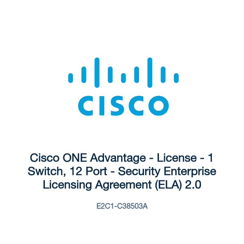 E2C1-C38503A: Cisco ONE Advantage