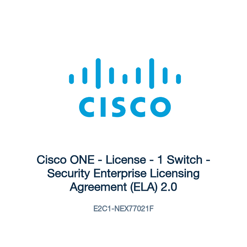 E2C1-NEX77021F: Cisco ONE - License - 1 Switch