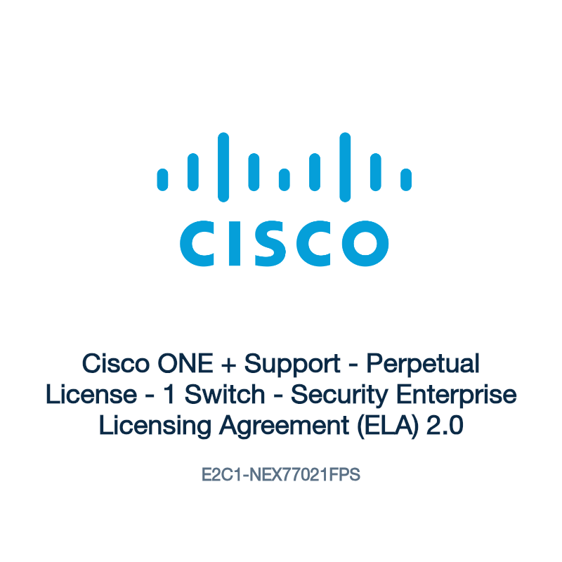 E2C1-NEX77021FPS: Cisco ONE + Support