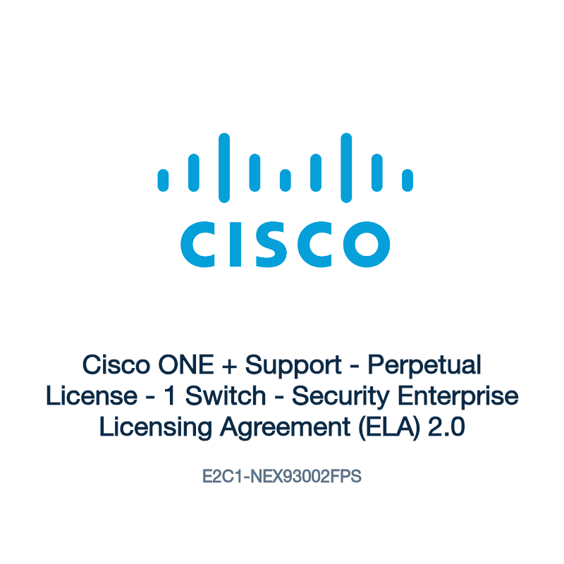 E2C1-NEX93002FPS: Cisco ONE + Support