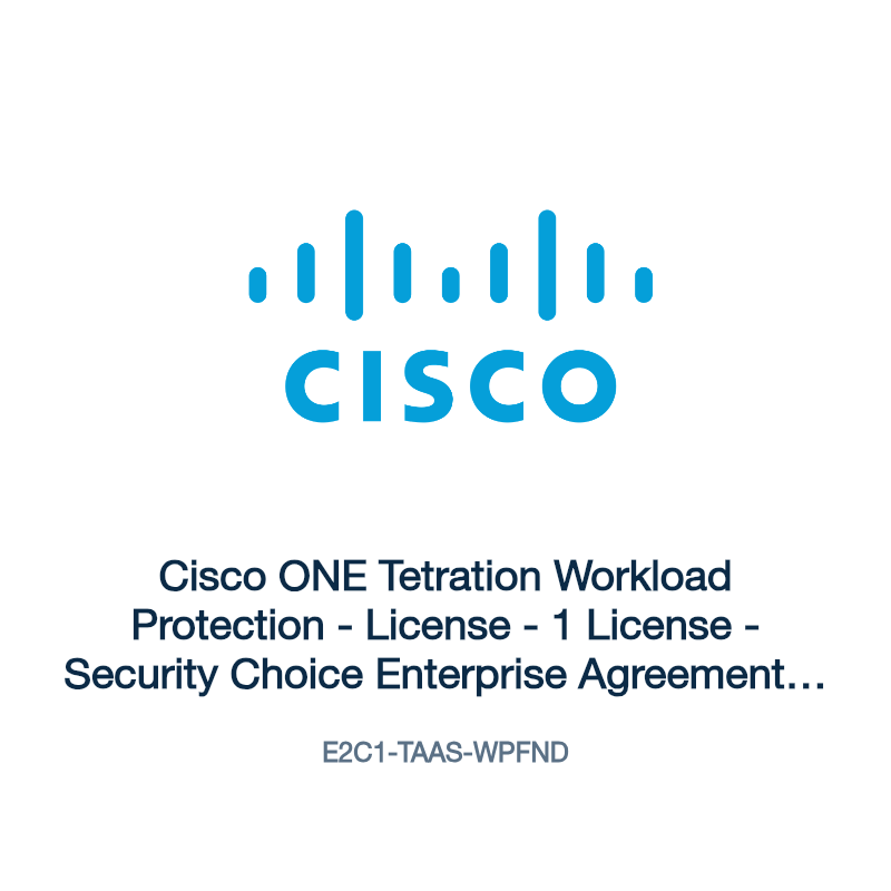 E2C1-TAAS-WPFND: Cisco ONE Tetration Workload Protection