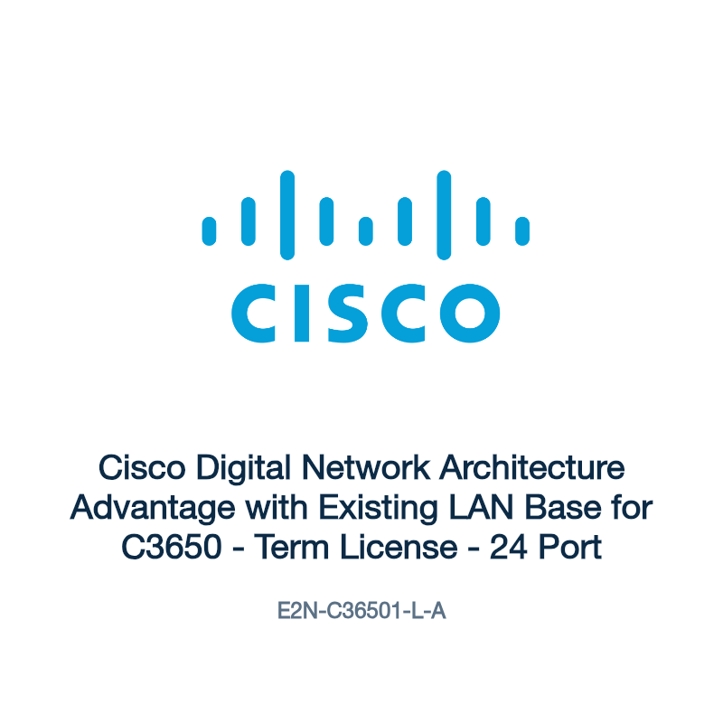 E2N-C36501-L-A: Cisco Digital Network Architecture Advantage with Existing LAN Base