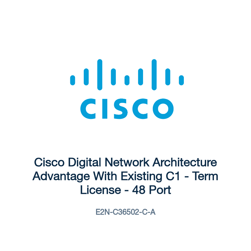 E2N-C36502-C-A: Cisco Digital Network Architecture Advantage With Existing C1