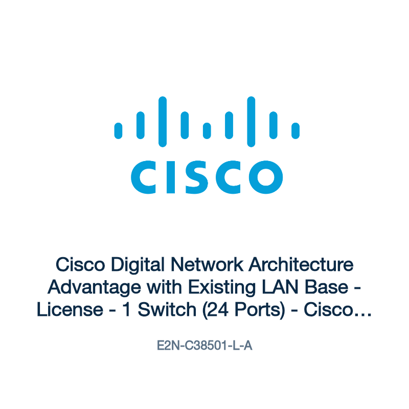 E2N-C38501-L-A: Cisco Digital Network Architecture Advantage with Existing LAN Base