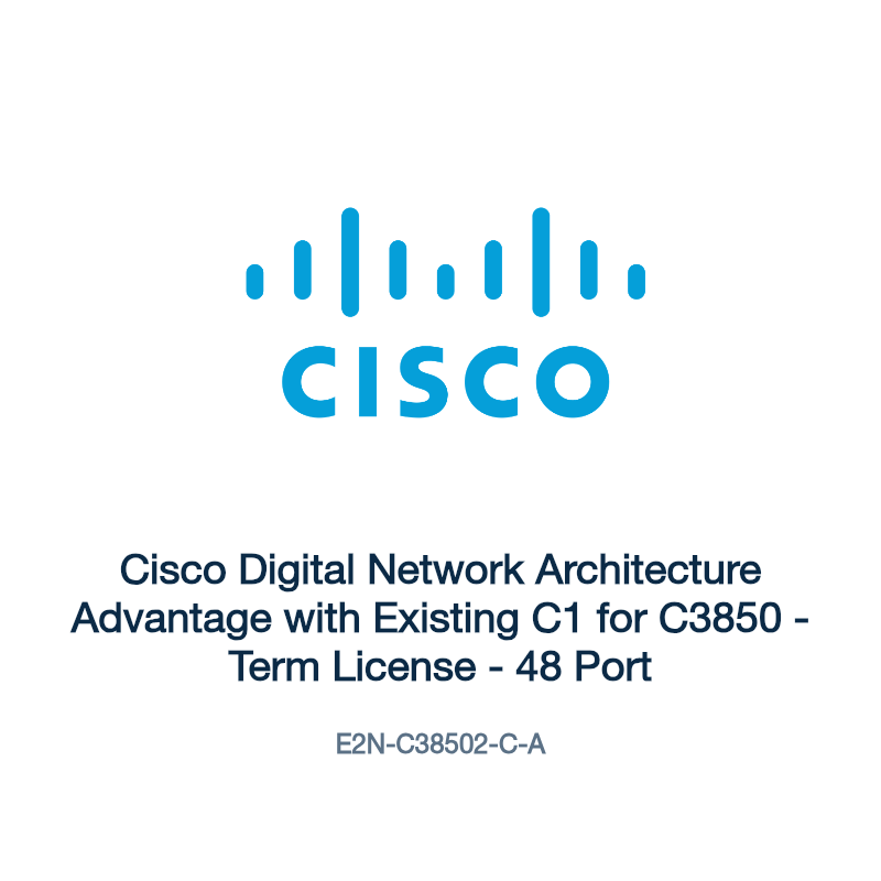 E2N-C38502-C-A: Cisco Digital Network Architecture Advantage with Existing C1 for