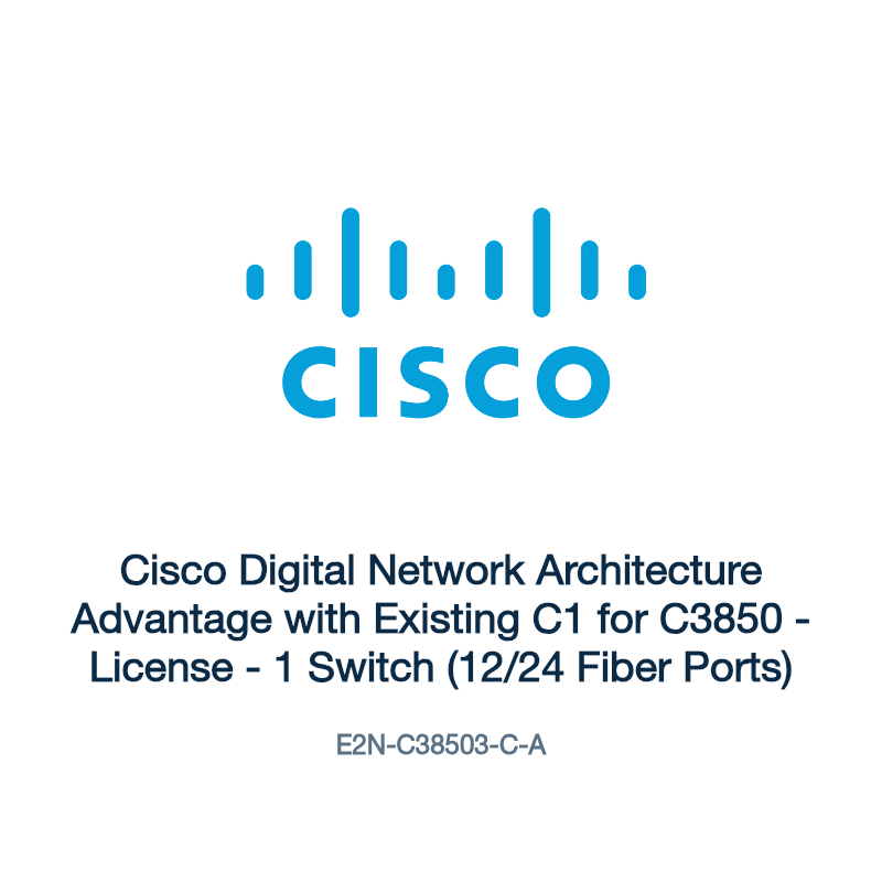 E2N-C38503-C-A: Cisco Digital Network Architecture Advantage with Existing C1 for