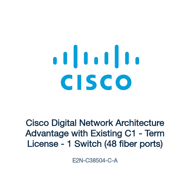E2N-C38504-C-A: Cisco Digital Network Architecture Advantage with Existing C1