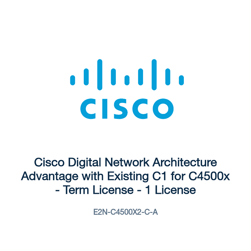 E2N-C4500X2-C-A: Cisco Digital Network Architecture Advantage with Existing C1 for
