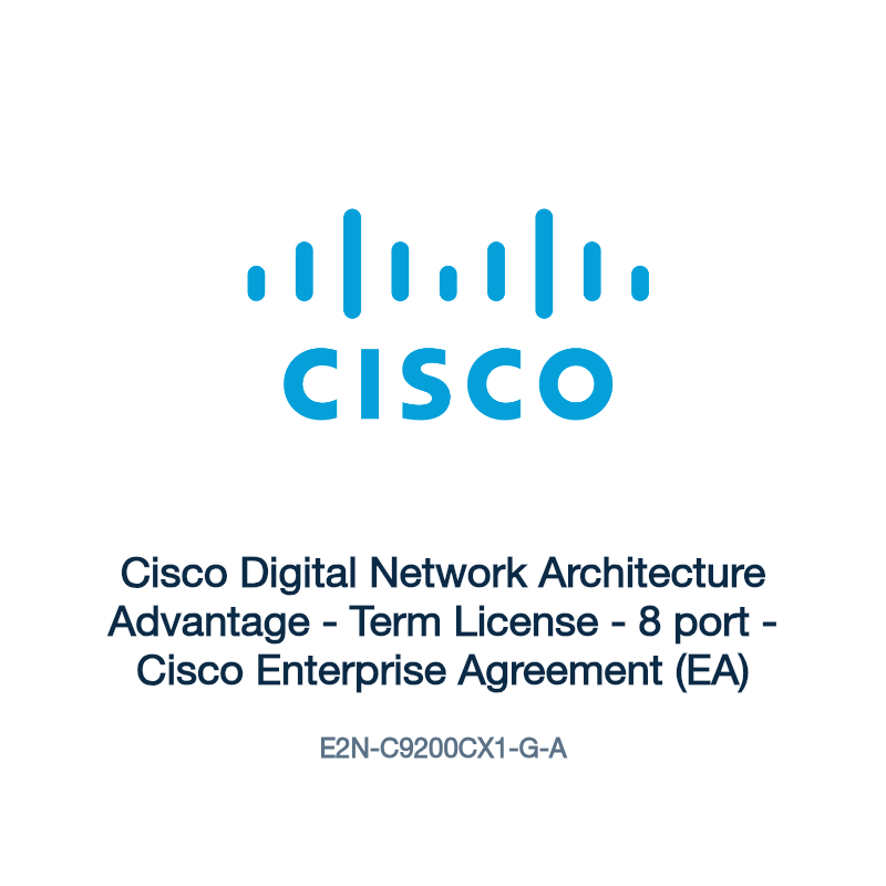 E2N-C9200CX1-G-A: Cisco Digital Network Architecture Advantage