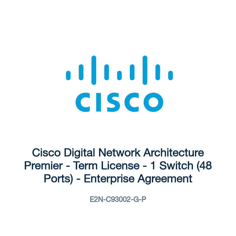 E2N-C93002-G-P: Cisco Digital Network Architecture Premier