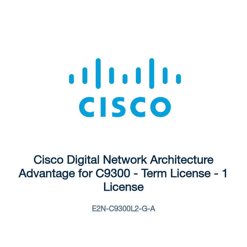 E2N-C9300L2-G-A: Cisco Digital Network Architecture Advantage for C9300
