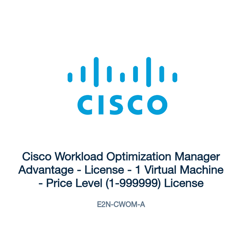 E2N-CWOM-A: Cisco Workload Optimization Manager Advantage