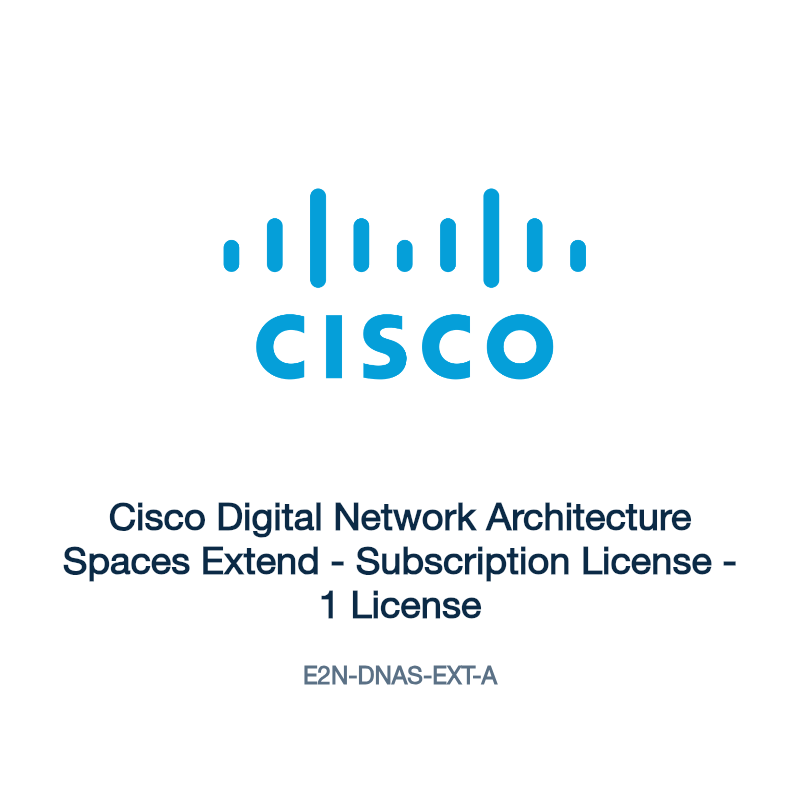 E2N-DNAS-EXT-A: Cisco Digital Network Architecture Spaces Extend