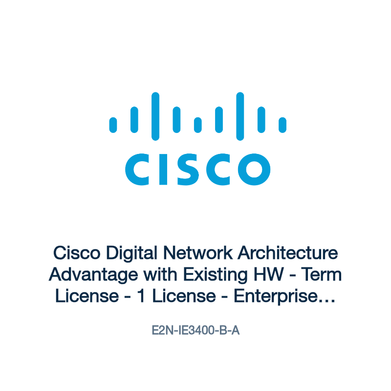 E2N-IE3400-B-A: Cisco Digital Network Architecture Advantage with Existing HW
