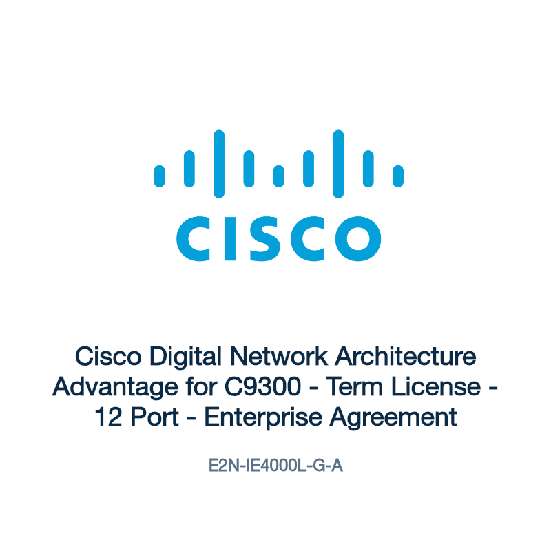 E2N-IE4000L-G-A: Cisco Digital Network Architecture Advantage for C9300