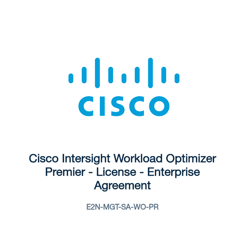 E2N-MGT-SA-WO-PR: Cisco Intersight Workload Optimizer Premier