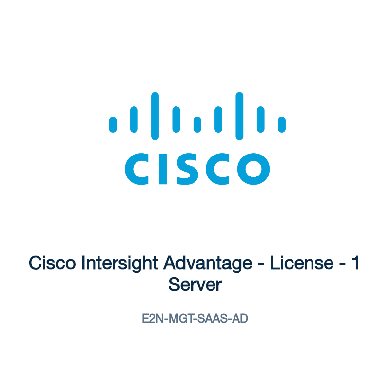 E2N-MGT-SAAS-AD: Cisco Intersight Advantage