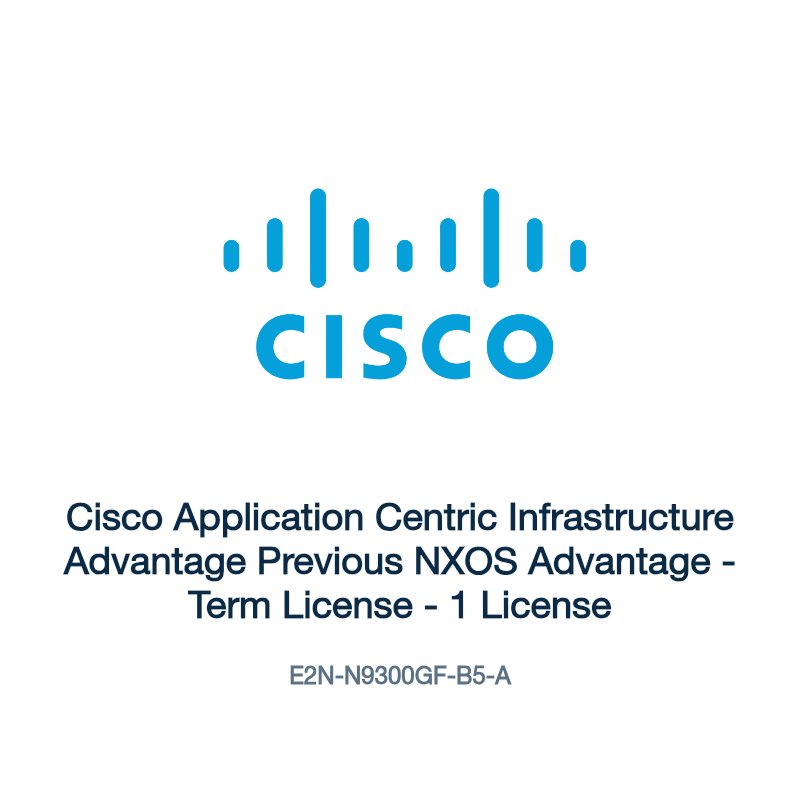 E2N-N9300GF-B5-A: Cisco Application Centric Infrastructure Advantage Previous NXOS