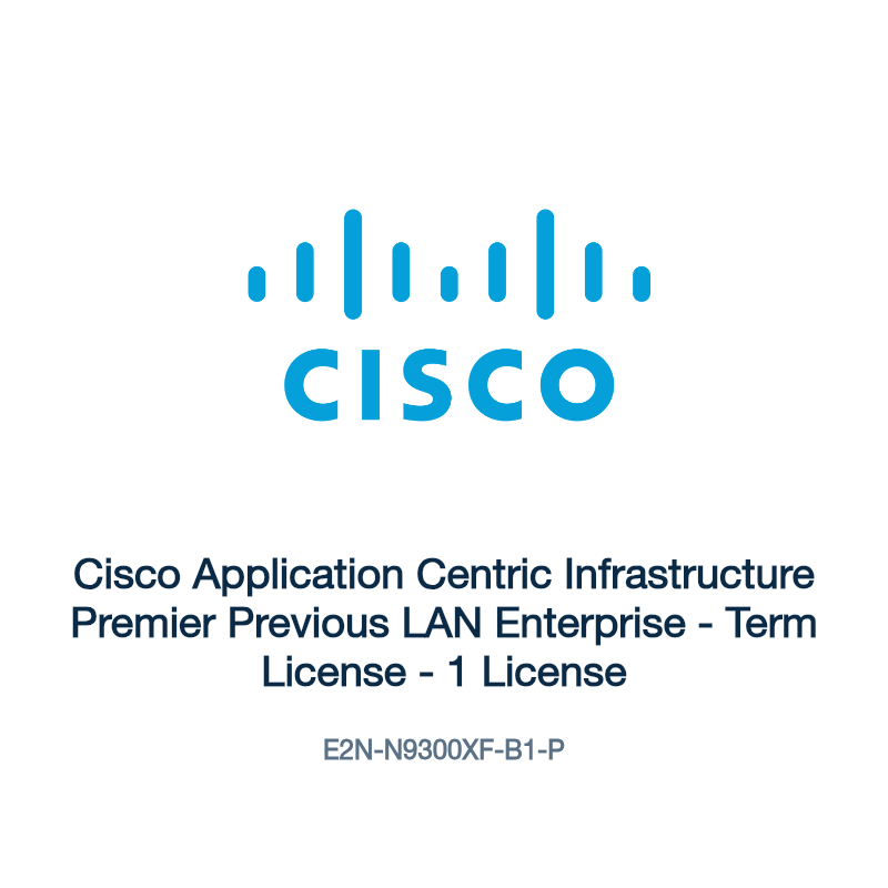 E2N-N9300XF-B1-P: Cisco Application Centric Infrastructure Premier Previous LAN