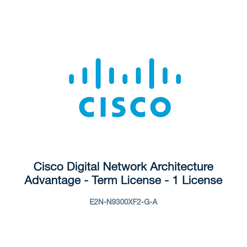 E2N-N9300XF2-G-A: Cisco Digital Network Architecture Advantage