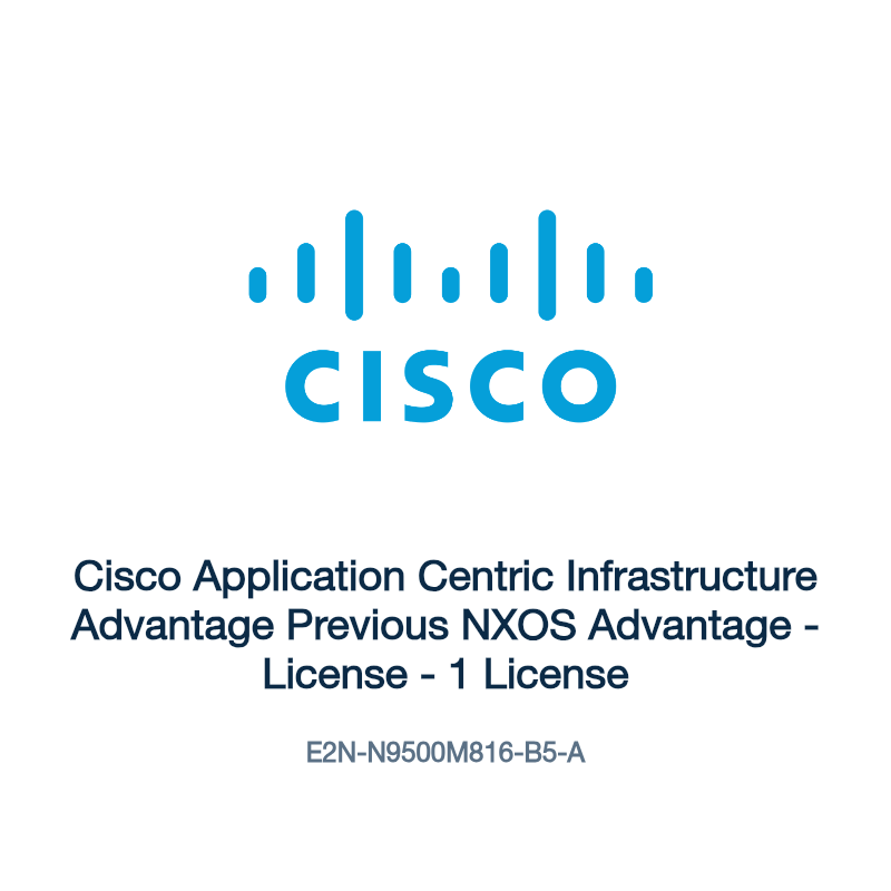 E2N-N9500M816-B5-A: Cisco Application Centric Infrastructure Advantage Previous NXOS