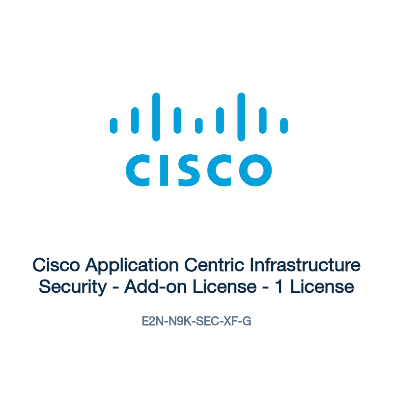 E2N-N9K-SEC-XF-G: Cisco Application Centric Infrastructure Security