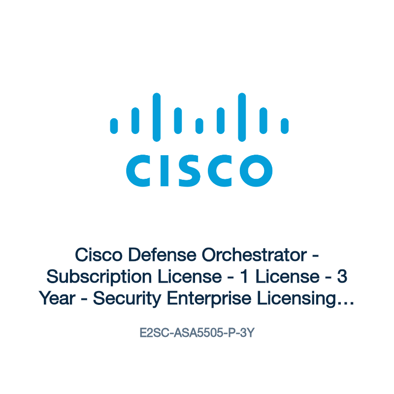 E2SC-ASA5505-P-3Y: Cisco Defense Orchestrator