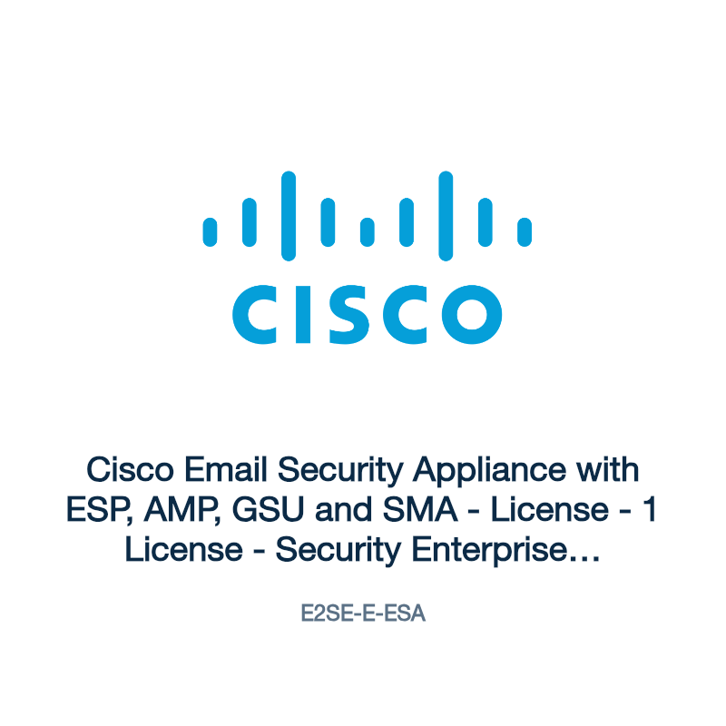 E2SE-E-ESA: Cisco Email Security Appliance with ESP, AMP, GSU and SMA