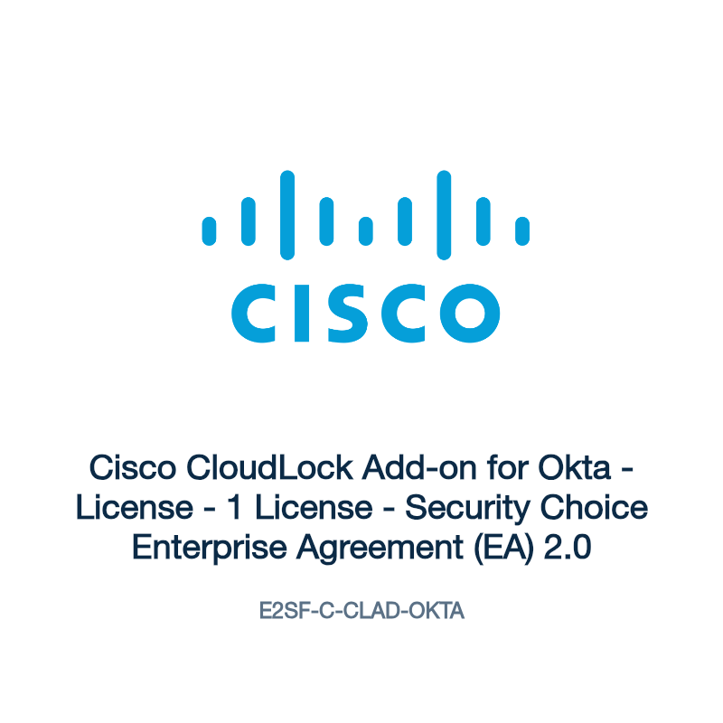 E2SF-C-CLAD-OKTA: Cisco CloudLock Add-on for Okta