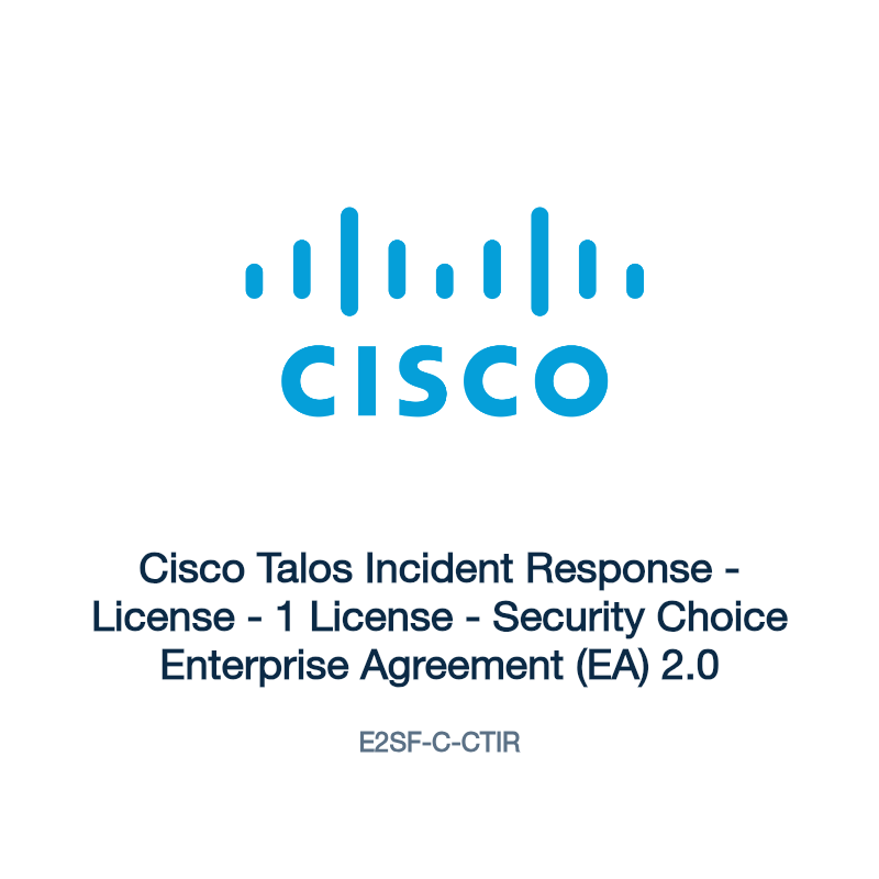 E2SF-C-CTIR: Cisco Talos Incident Response