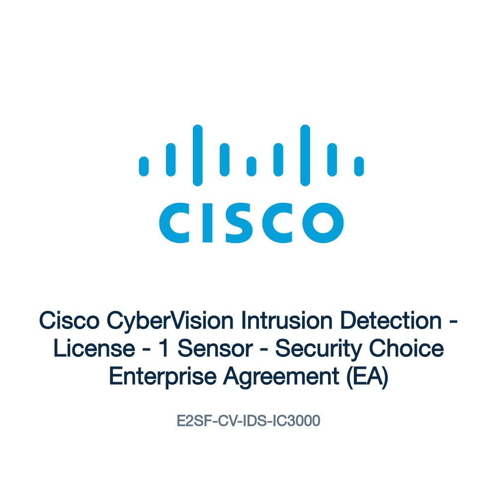 E2SF-CV-IDS-IC3000: Cisco CyberVision Intrusion Detection