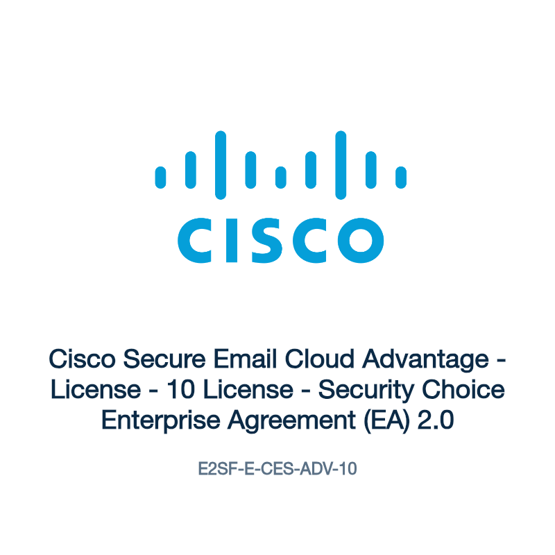 E2SF-E-CES-ADV-10: Cisco Secure Email Cloud Advantage